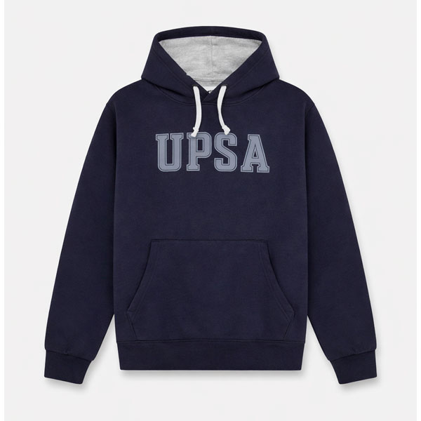 Sudadera con capucha “UPSA” estilo college