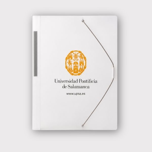 Carpeta organizadora UPSA blanca
