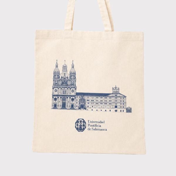 Tote bag ilustrada Clerecía UPSA